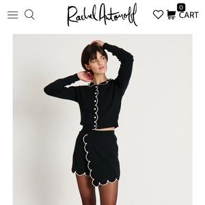Rachel Antonoff Cupcake Skort & Matching Cardigan